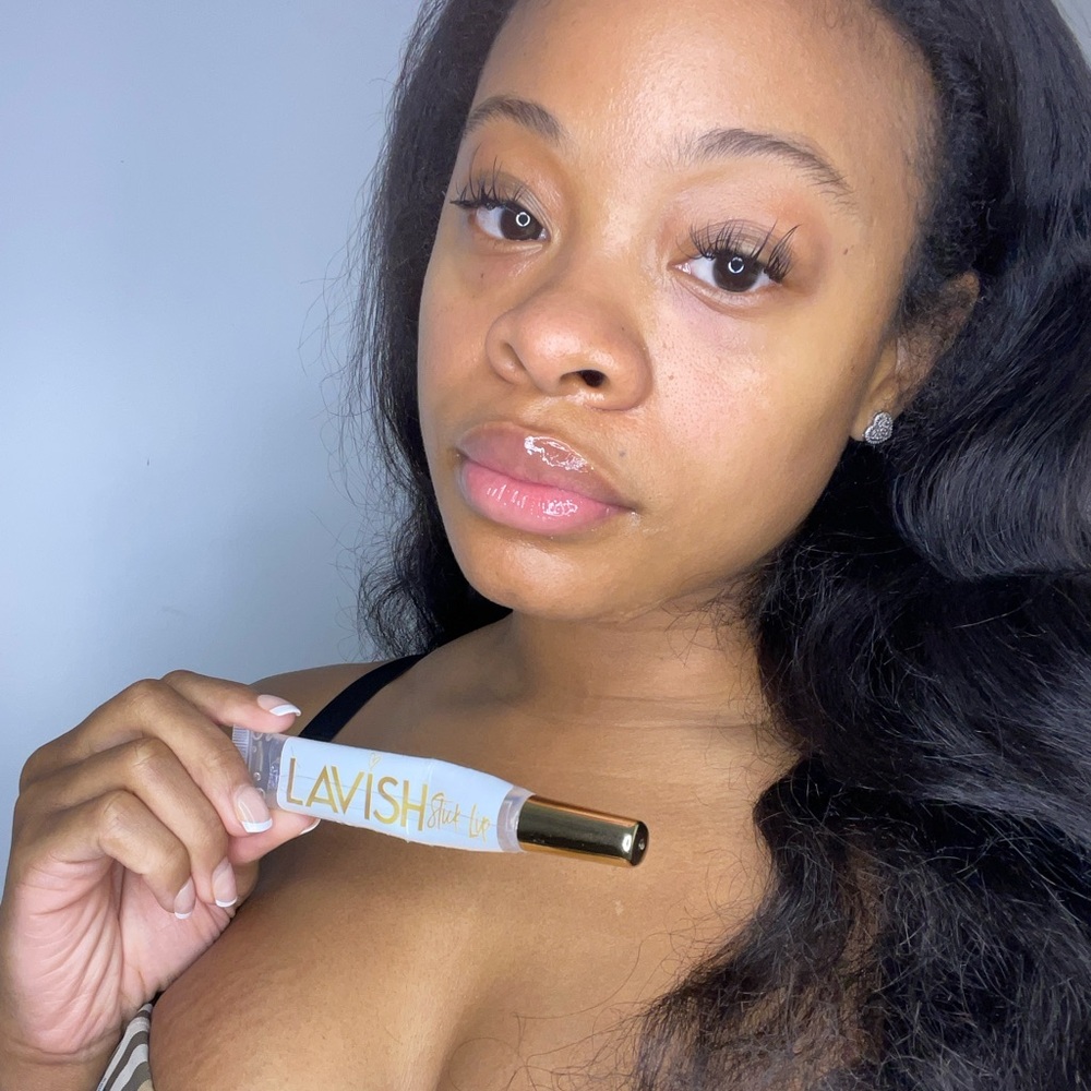 Shop now Lavish stick lip lipgloss it comes with all bundle deals and orders!!!